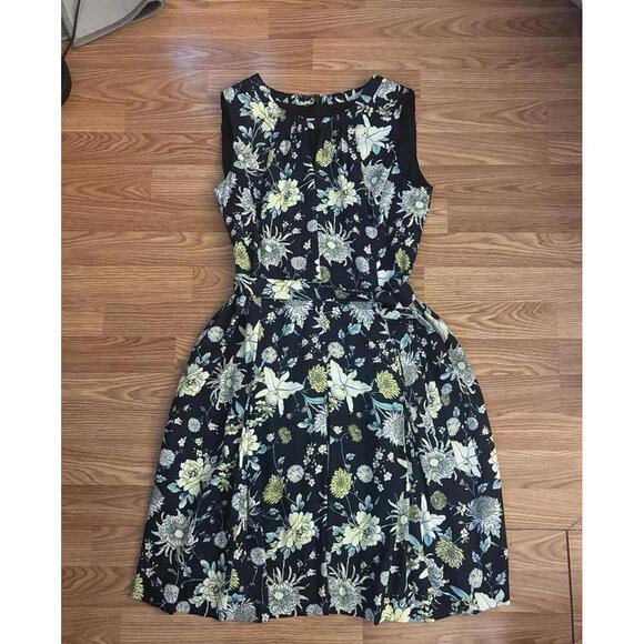 Jones New York Floral Dress Size 10 - Picture 1 of 10